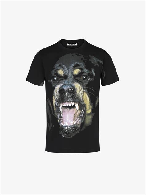 givenchy rottweiler shirt dames|Givenchy crew neck rottweiler.